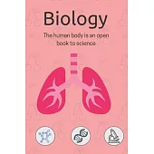 Biology: Biology Science notebook for girl and women, this biology notebook cute and wonderful gift for your college studens: B