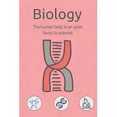 Notebook for Biology students: Biology Science notebook for kids and childern, this biology notebook funny and cute gift for your chelderns: Biology