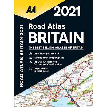 Road Atlas Britain 2021