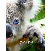 Sketch Book: Koala Bear Themed Personalized Artist Sketchbook For Drawing and Creative Doodling