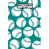 Softball Undated Daily Planner: Undated Daily, Weekly & Monthly Planner / Appointment Calendar - 52 Weeks - 6 x 9