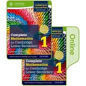 Complete Mathematics for Cambridge Secondary 1 Book 1: Print and Online Student Book