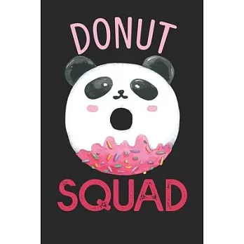 Donut Squad: Pandacorn Notebook For Donut Squad lover Gift 6x9 Inch With 120 Pages Notebook For Writing Daily Routine