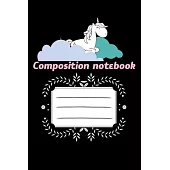 Composition Notebook: Wide Ruled Paper Lined Notebook / Journal Cute Wide Blank Lined Workbook Gift, 120 Pages, 6