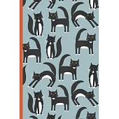 Notes: A Blank Ukulele Tab Music Notebook with Black and White Tuxedo Cat Cover Art