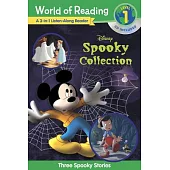 World of Reading Disney’’s Spooky Collection 3-In-1 Listen-Along Reader (Level 1 Reader): 3 Scary Stories with CD!