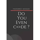 Programmer Notebook 