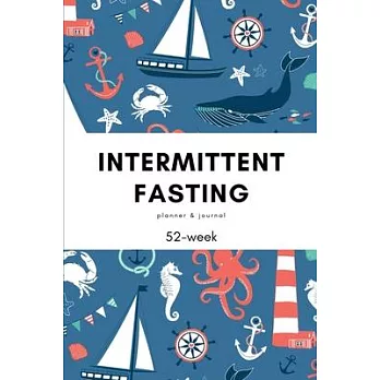 Nautical Intermittent Fasting Planner and Journal