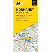 Road Map Normandy