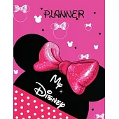 My Disney Planner: My Walt Disney World Travel Vacation Planner Daily Orlando Travel Guides 2020 (Pink Mickeys Cover)