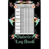 Diabetes Log Book: diabetes tracking book;ideally sized by:6x9 and 120 columnar pages.for blood sugar tracking before and after meals.
