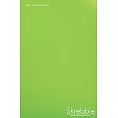 Blank Storyboard Book - 5.25 x 8 Inch: Green