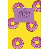 Weekly Meal Planner with Shopping List and Recipes: Organizer for 40 Weeks - Mosaic Collection - Donuts - 6