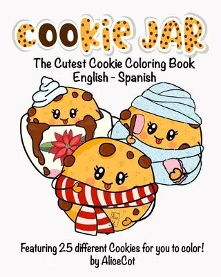 Cookie Jar: The Cutest Cookie Coloring Book