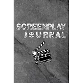 Screenplay journal: Screenplay Lined Journal - Screenwriting lined Notebook, Gift for Screenwriter Producer, Director, Filmmaker / 120 Pag