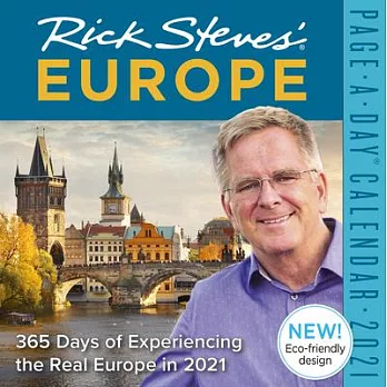 2021 Rick Steves’’ Europe Page-A-Day Calendar