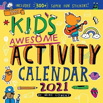 2021 Kid’’s Awesome Activity Wall Calendar