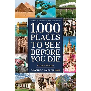 2021 1000 Places to See Before You Die Engagement Calendar