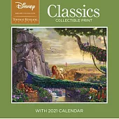 Disney Dreams Collection by Thomas Kinkade Studios: Collectible Print with 2021 Wall Calendar