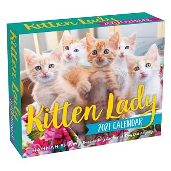 Kitten Lady 2021 Day-To-Day Calendar
