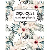 Academic Planner 2020-2021: Academic Year July 2020 - June 2021, 7 Subject Weekly Student Planner + Monthly Calendars & Goals Section, Homework Pl