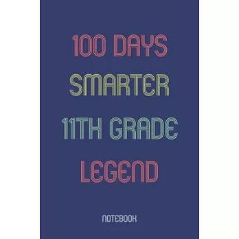 100 Days Smarter 11th Grade Legend: Notebook