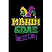 Mardi Gras 2019: Mardi Gras Notebook - Cool Carnival Shrove Tuesday Journal New Orleans Festival Mini Notepad (6