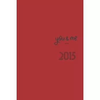 博客來-You and Me Since 2015 Notebook: Valentine’’s day Gift - Lined ...