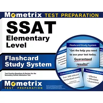 SSAT Elementary Level Flashcard Study System: SSAT Test Practice Questions & Review for the Secondary School Admission Test