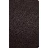 ESV Thinline Bible (Buffalo Leather, Deep Brown)
