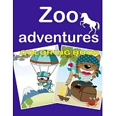 Zoo Adventures Coloring Book