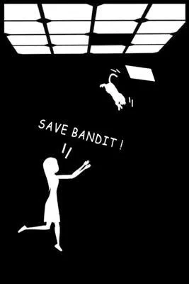 Save Bandit: The Office TV Show Merchandise /Fanny Notebook Gift / black lined Journal 120 pages 6x9