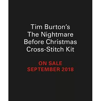 Tim Burton’’s the Nightmare Before Christmas Cross-Stitch Kit