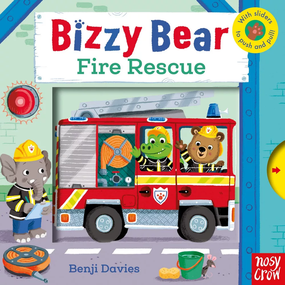 硬頁遊戲書Bizzy Bear: Fire Rescue(附故事音檔)