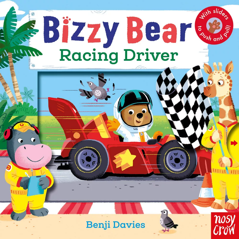 硬頁遊戲書Bizzy Bear: Racing Driver(附故事音檔)