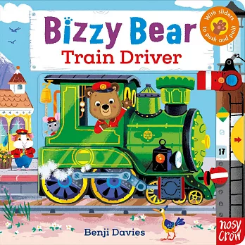 硬頁遊戲書Bizzy Bear: Train Driver(附故事音檔)