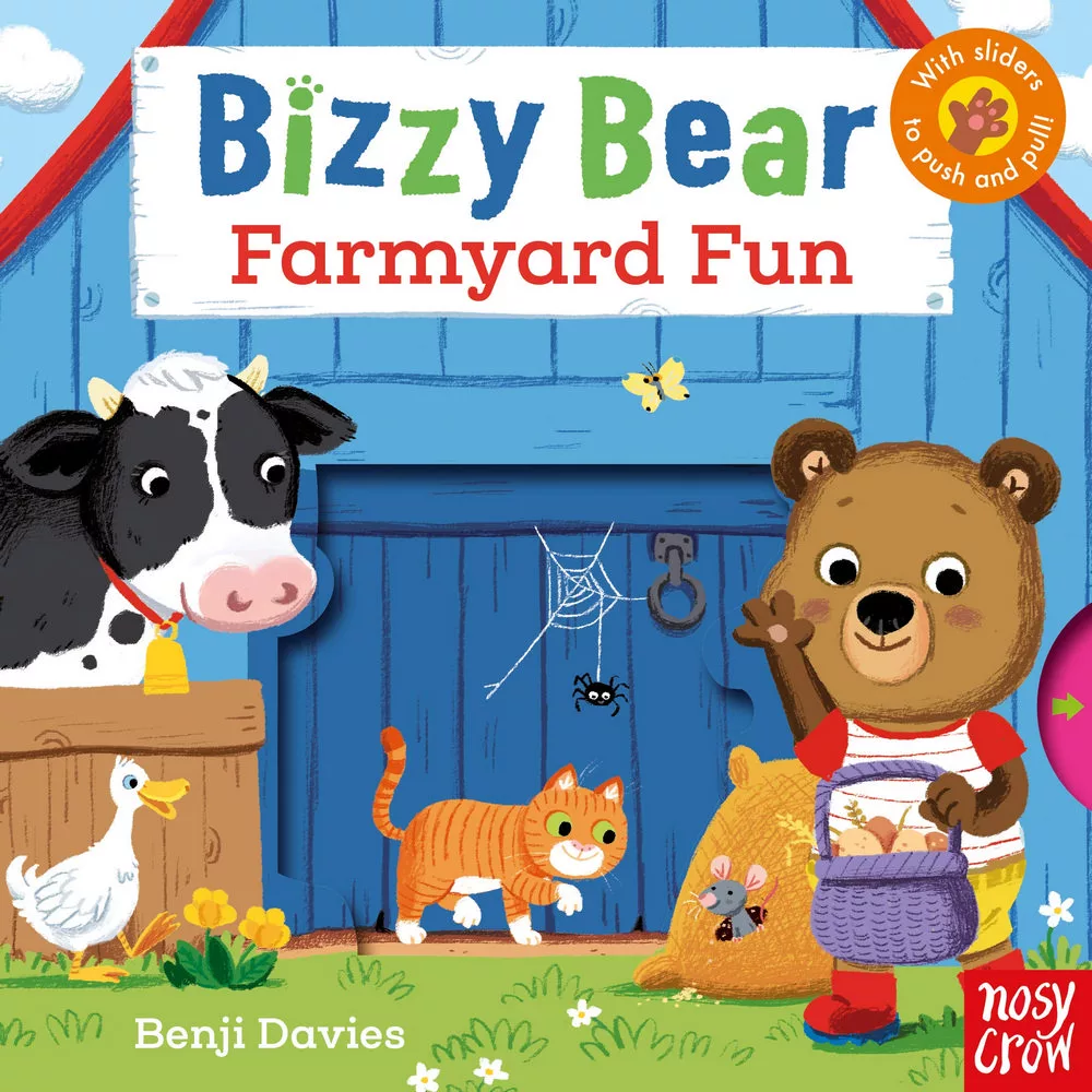 硬頁遊戲書Bizzy Bear: Farmyard Fun(附故事音檔)