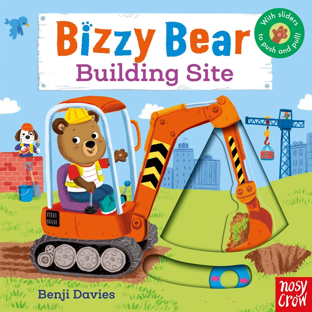 硬頁遊戲書Bizzy Bear: Building Site(附故事音檔)