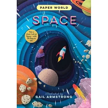 紙藝機關知識書：太空 Paper World: Space