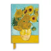 Vincent Van Gogh: Sunflowers (Foiled Blank Journal)