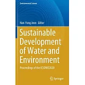 Sustainable Development of Water and Environment: Proceedings of the Icsdwe2020