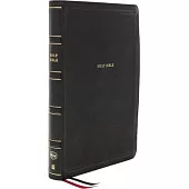 Nkjv, Deluxe Thinline Reference Bible, Leathersoft, Black, Thumb Indexed, Red Letter Edition, Comfort Print: Holy Bible, New King James Version