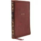 Nkjv, Thinline Bible, Large Print, Leathersoft, Brown, Comfort Print: Holy Bible, New King James Version