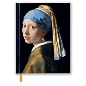 Johannes Vermeer: Girl with a Pearl Earring (Blank Sketch Book)
