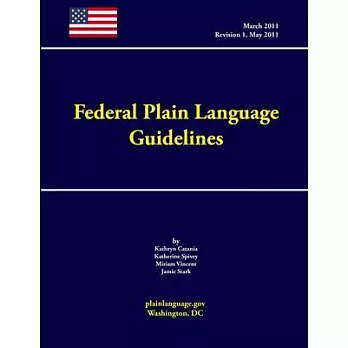 博客來-Federal Plain Language Guidelines