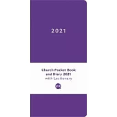 Church Pocket Book and Diary 2021: Purple