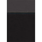 Nasb, Thinline Bible, Leathersoft, Black, Red Letter Edition, 1995 Text, Thumb Indexed, Comfort Print