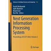 Next Generation Information Processing System: Proceedings of Iccet 2020, Volume 2