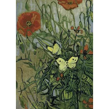 Van Gogh’’s Butterflies and Poppies Notebook