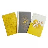 Harry Potter: Hufflepuff Constellation Sewn Pocket Notebook Collection
